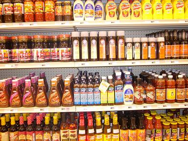 Sauces sold in Chinese Market